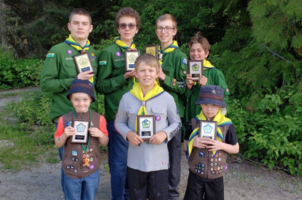 Beaver Valley Scouts awarded for hard work