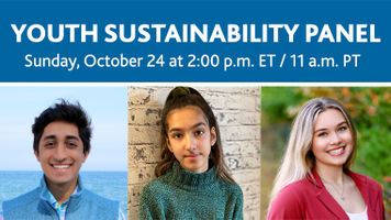 Youth Sustainability Panel Explores Leadership and Sustainable Action