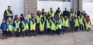 Scouts Help to Clean Up Woodstock