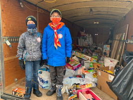Sherwood Park Cub Scout collects more than $15K worth of toys for 630 CHED Santas Anonymous